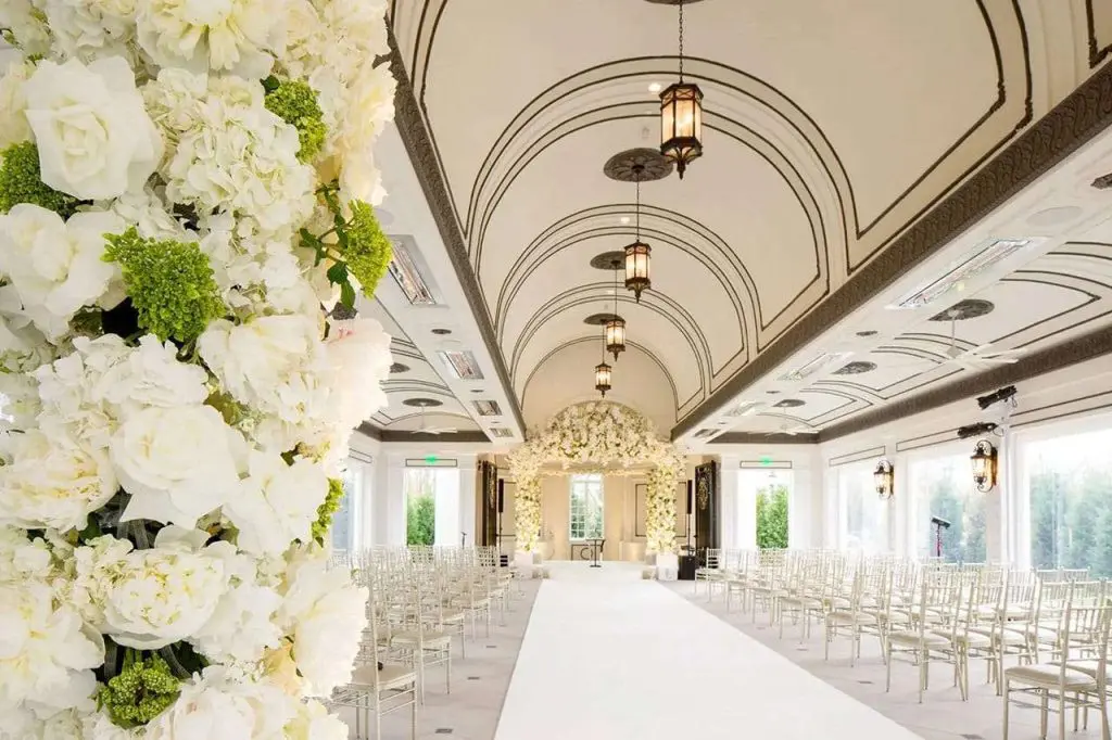 Ceremony space at Shadowbrook in Shrewsbury, NJ