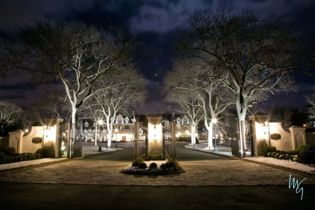 Park Chateau outdoors at night