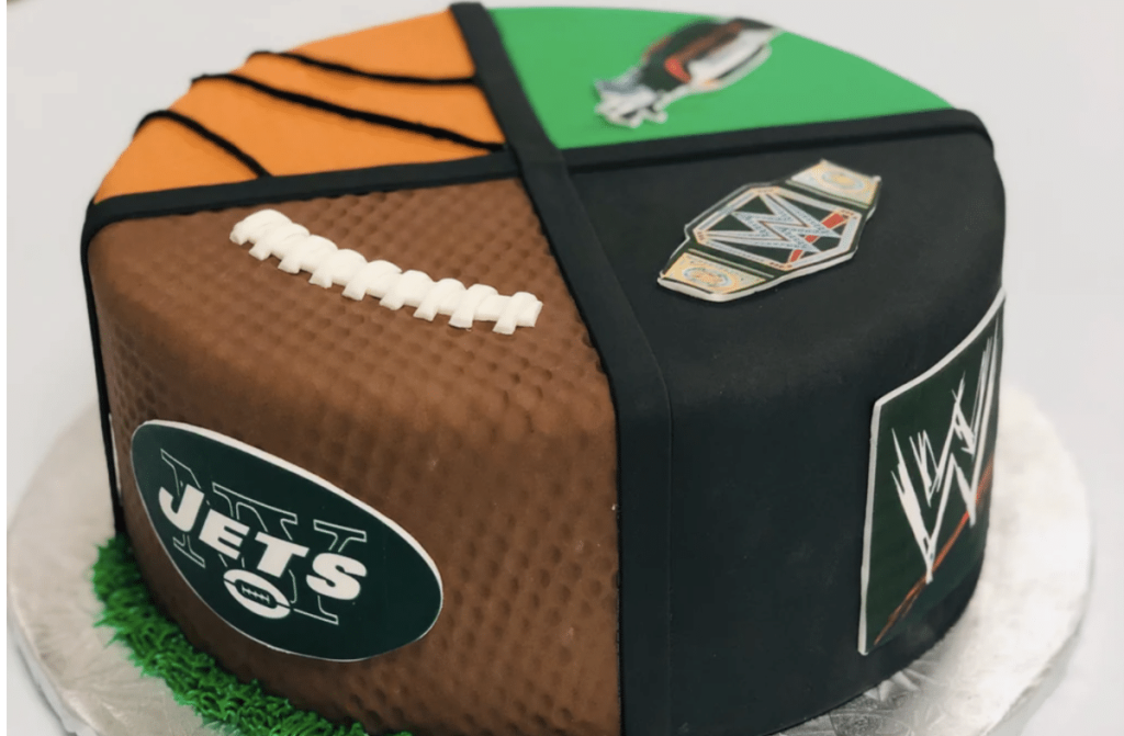 Groom's cake at Chocolate Carousel, Wall, NJ