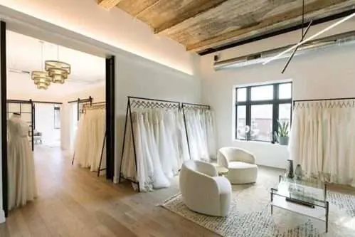 Unique collection of wedding gowns at Wander Atelier in Caldwell, NJ.