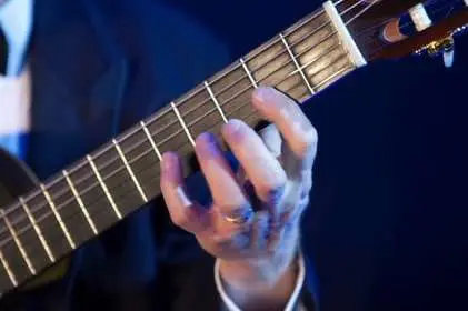 Man playing guitar