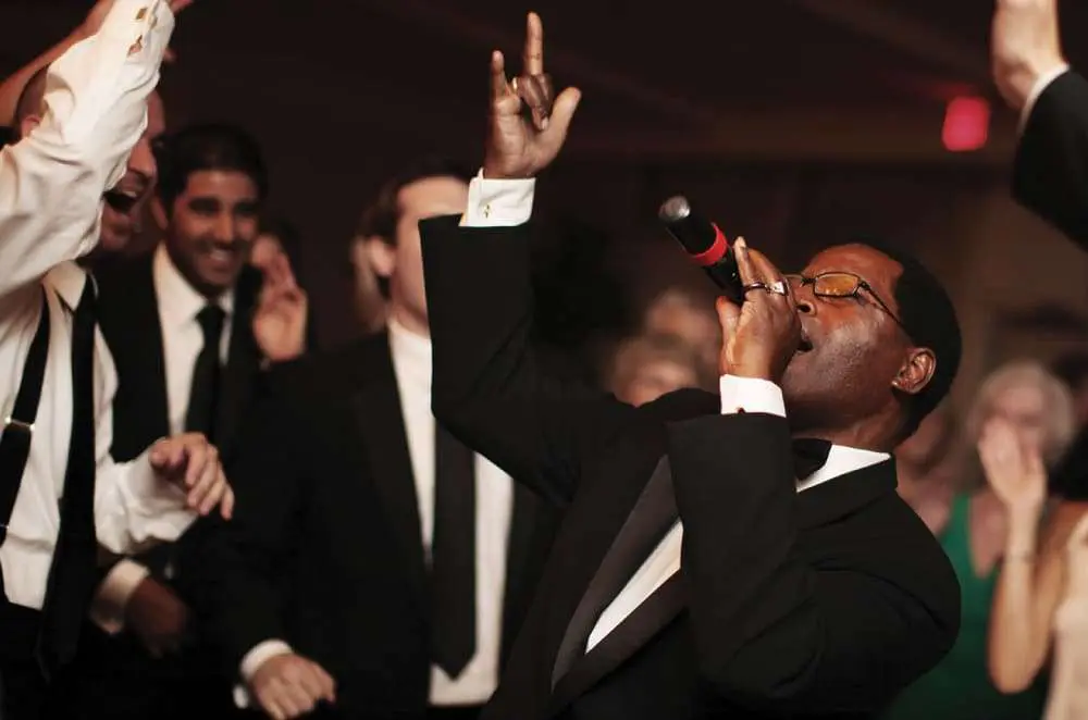Wedding band singer
