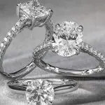 Diamond wedding bands from Roman Jewelers
