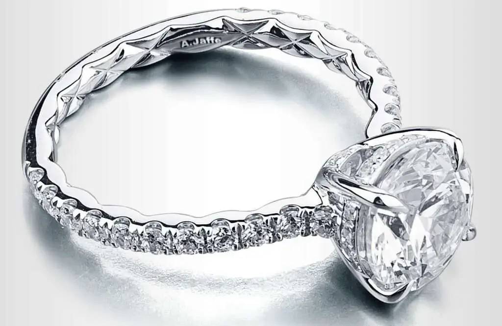 Diamond engagement ring from Roman Jewelers