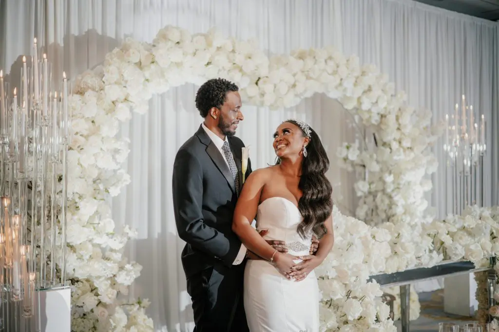 Bride and groom