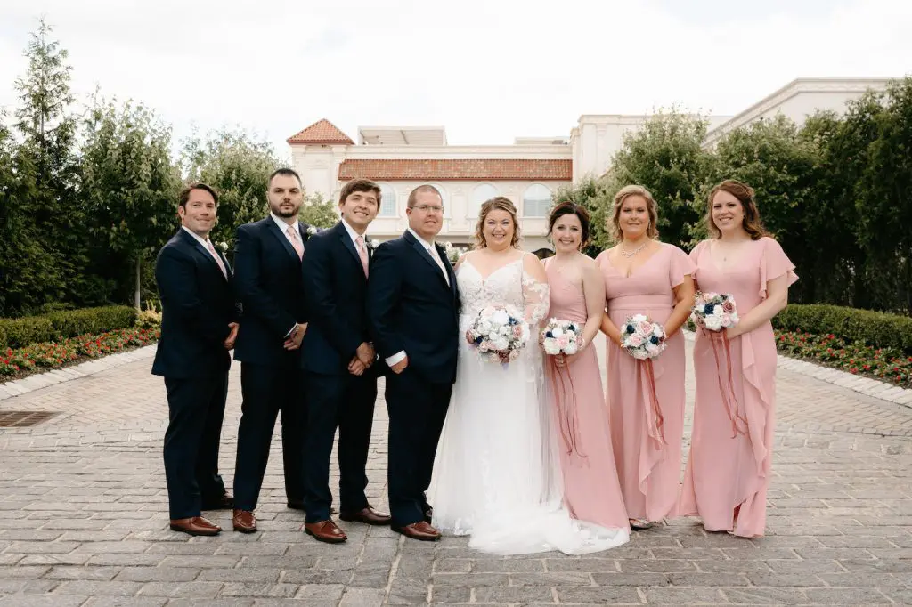 Bridal party at the Grand