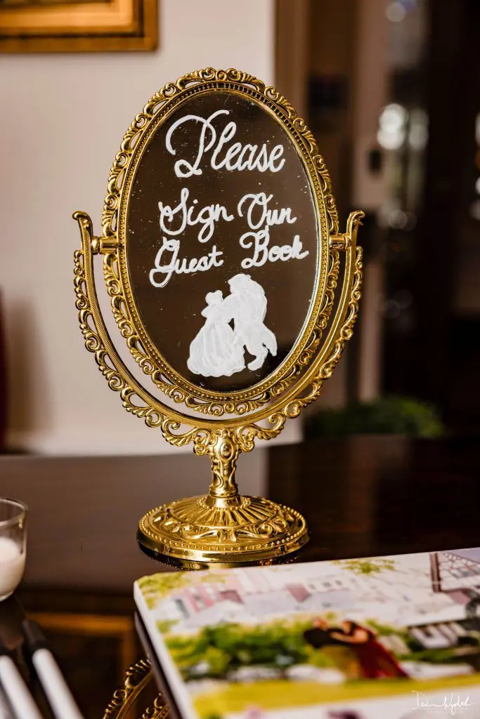 Beauty and Beast guest book