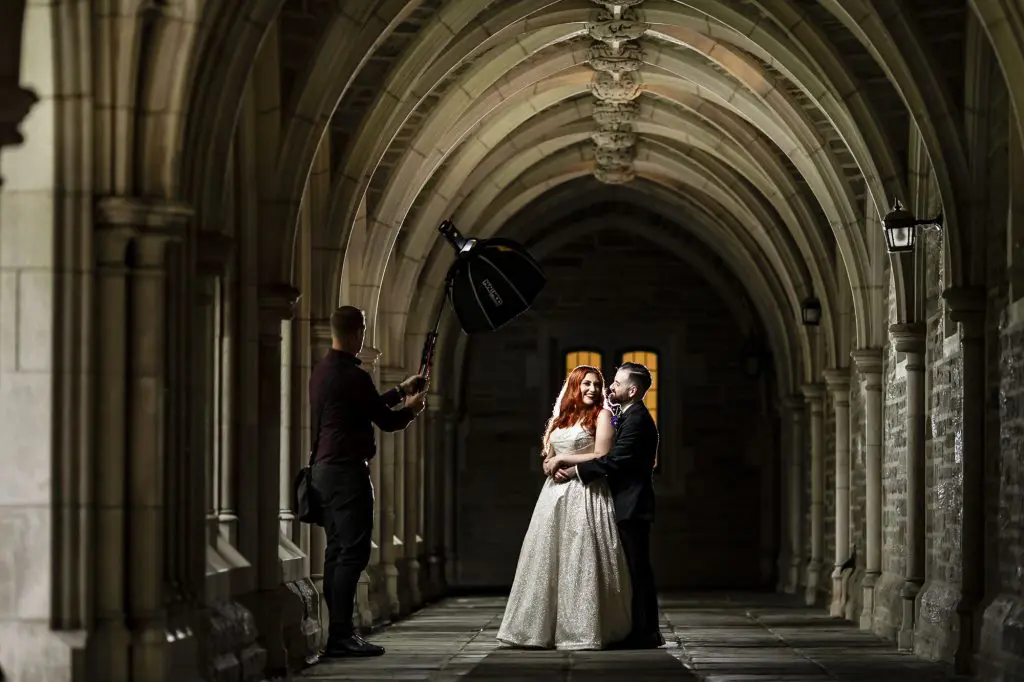 Bride and groom
