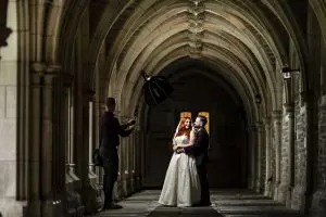 Bride and groom