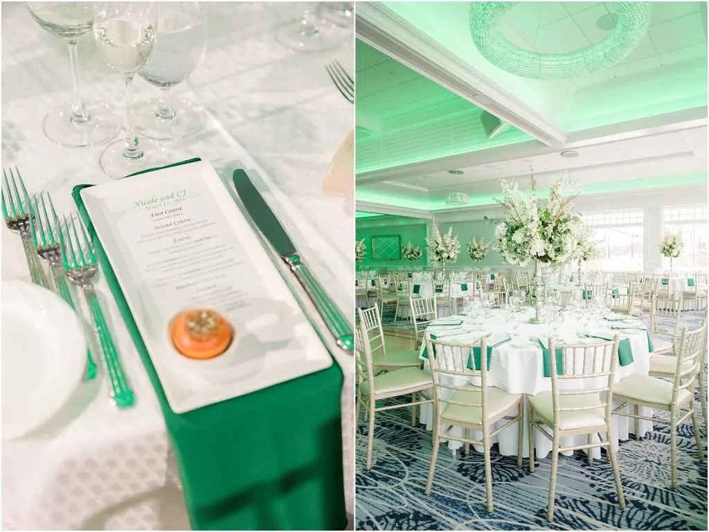 Wedding reception