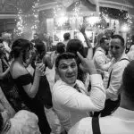 Guests dancing at a NJ wedding reception.