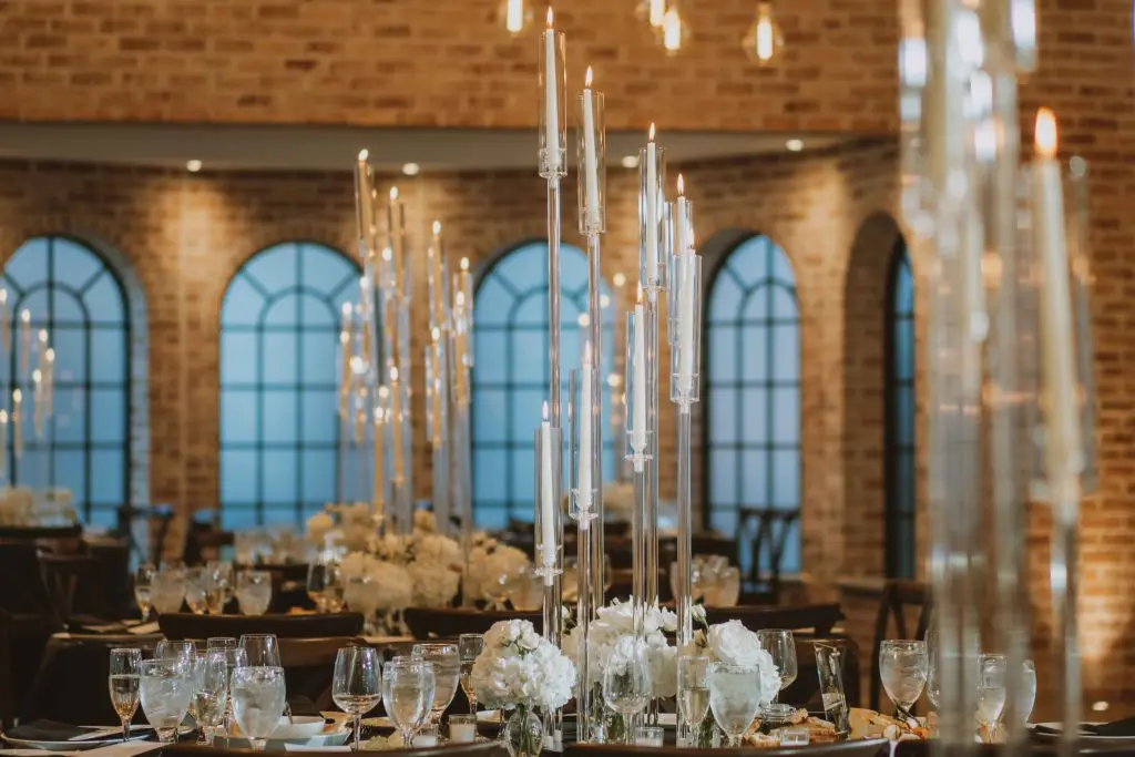 Wedding reception at the Refinery at Perona Farms in Andover, NJ