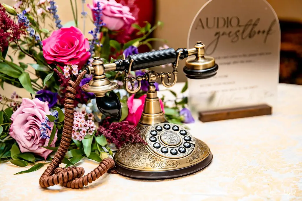 Audio guest book at the Nassau Inn in Princeton, NJ