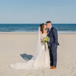 Beachfront wedding at the Icona Windrift in Avalon, NJ