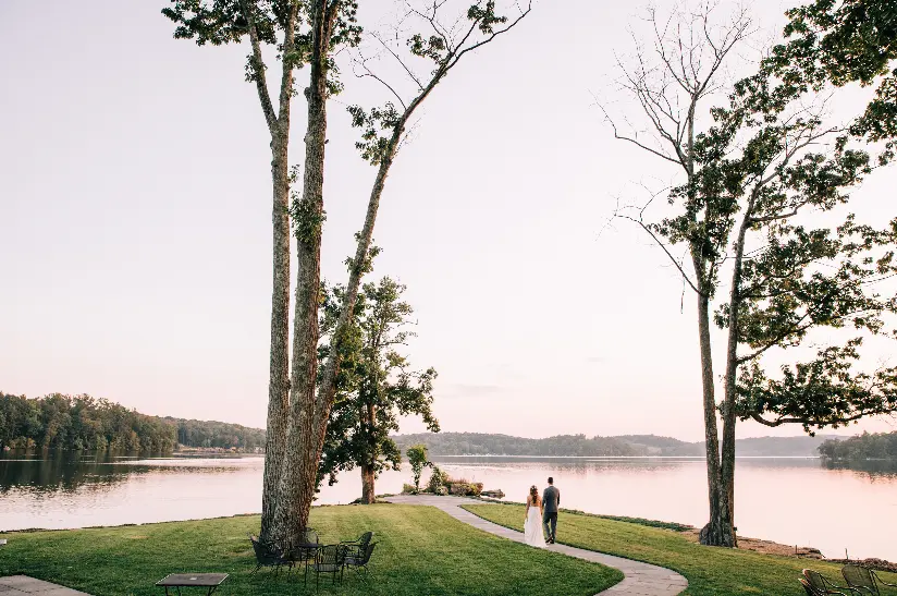 Waterfront wedding at North Shore House in Newton, NJ