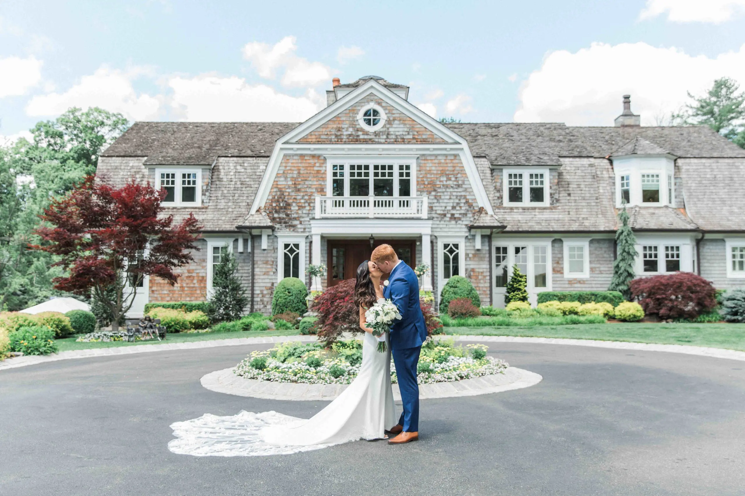 Backyard wedding Saddle River, NJ