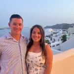 Brittany and Eugene's honeymoon in Greece