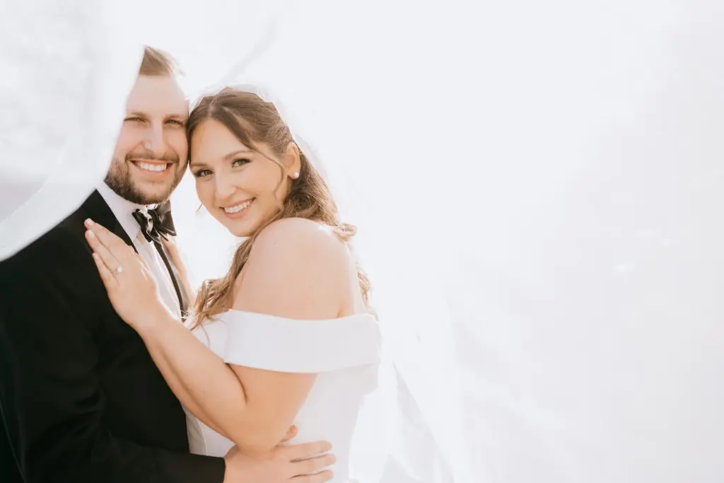 Bride and Groom at Palace at Somerset Park