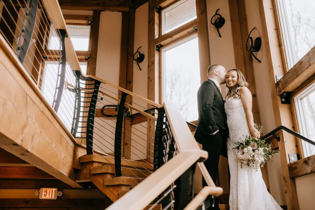 Bride and groom at Rock Island Club, Sparta, NJ