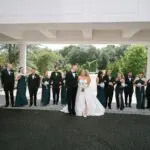 Wedding party at Mansion at Mountain Lakes in Mountain Lakes, NJ