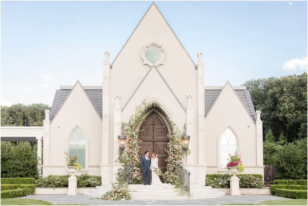 Wedding chapel at Park Chateau Estate & Gardens in East Brunswick, NJ