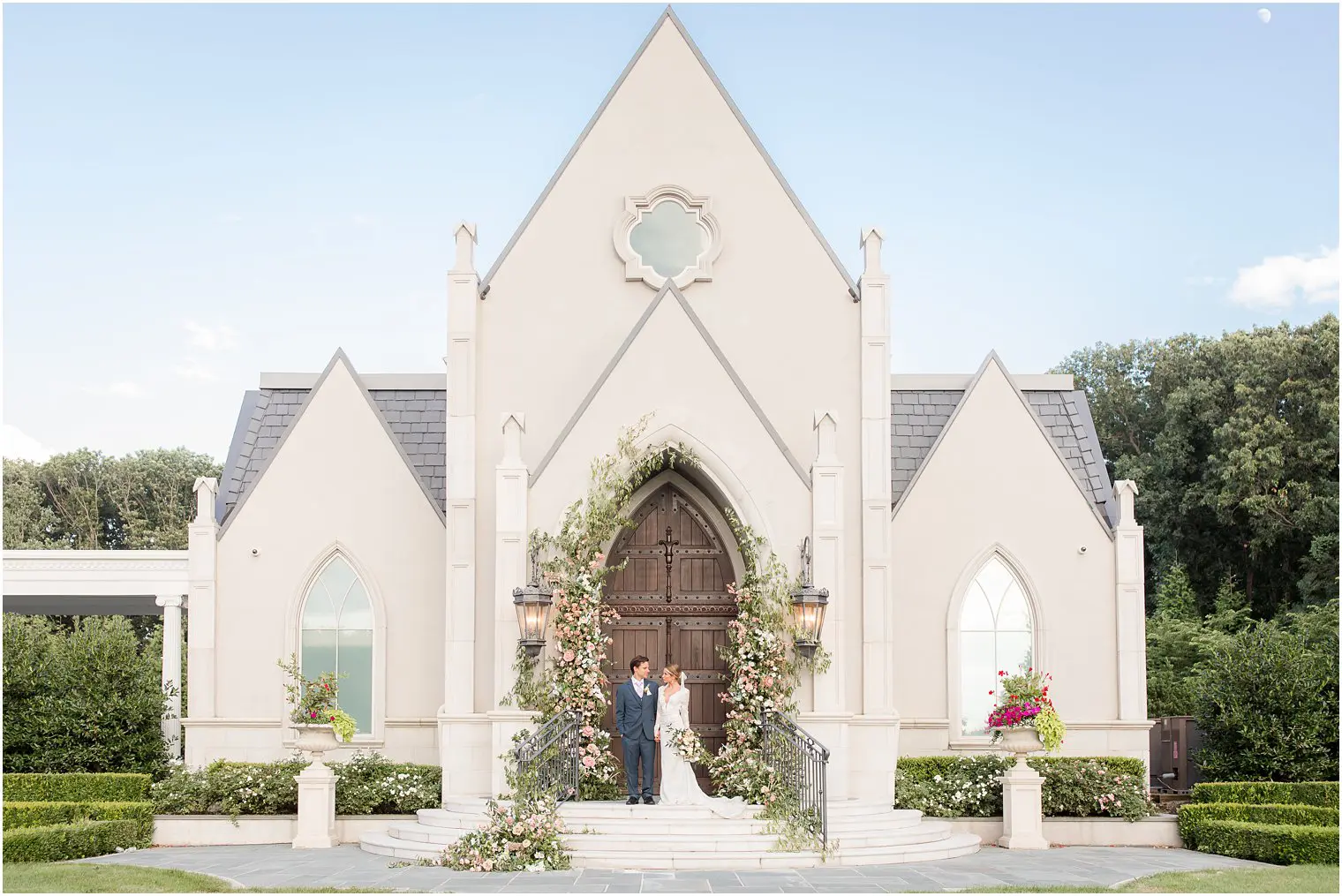 Wedding chapel at Park Chateau Estate & Gardens in East Brunswick, NJ