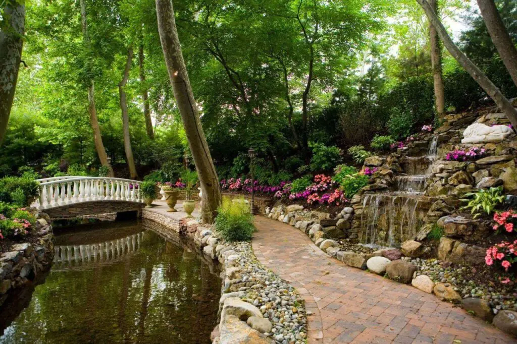 Gardens at Nanina's in the Park in Belleville, NJ