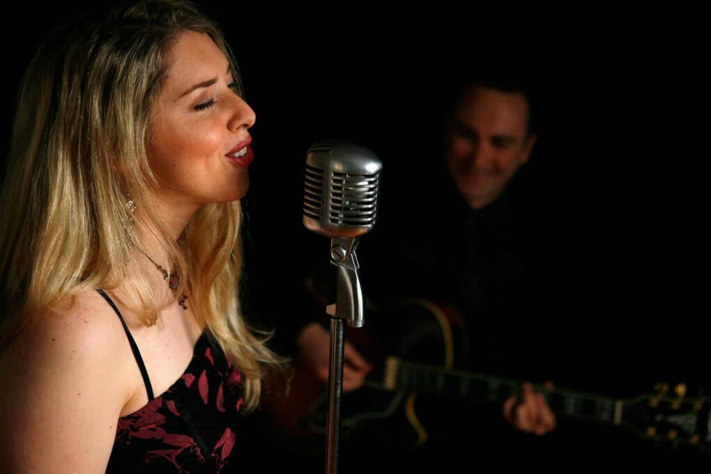 Adrienne Hindmarsh singing