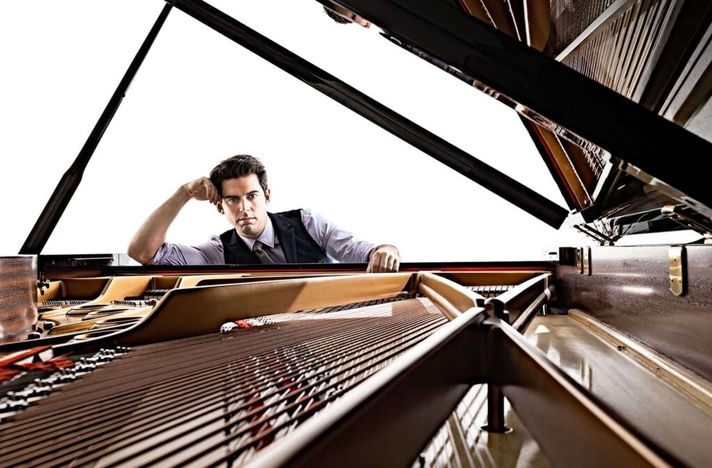 Man at piano