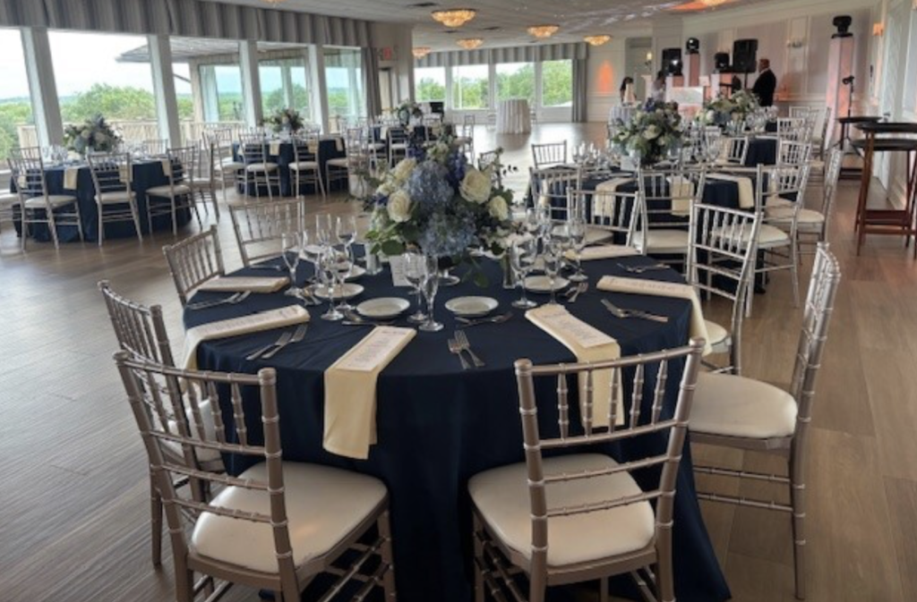 Wedding reception at Basking Ridge Country Club in Basking Ridge, NJ