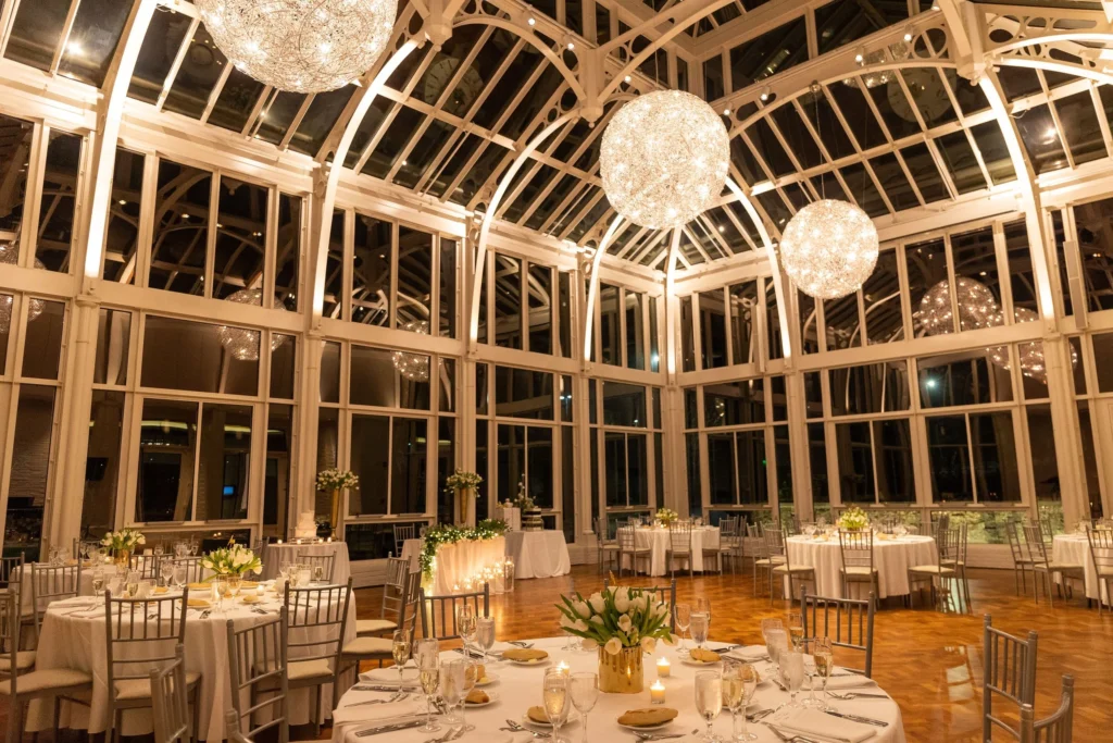The Glass House wedding venue at American Beauty Events in Berkeley Heights, NJ