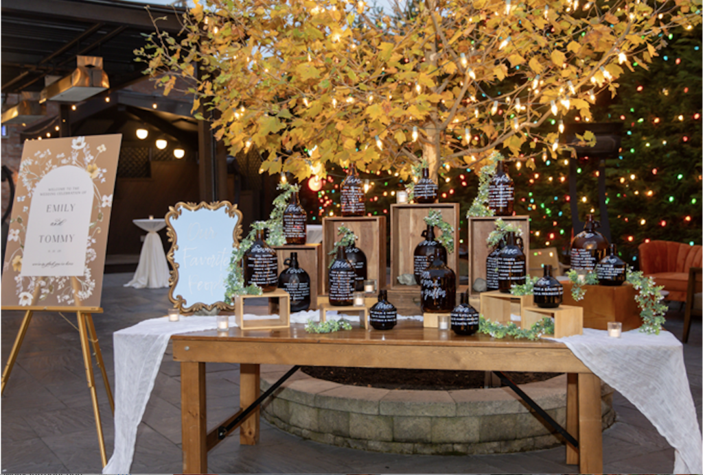 Wedding reception at MudHen Brewing in Wildwood, NJ