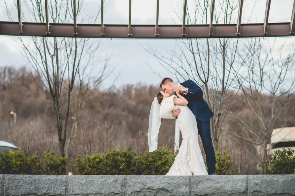 Bridal couple at American Beauty Events in Berkeley Heights, NJ