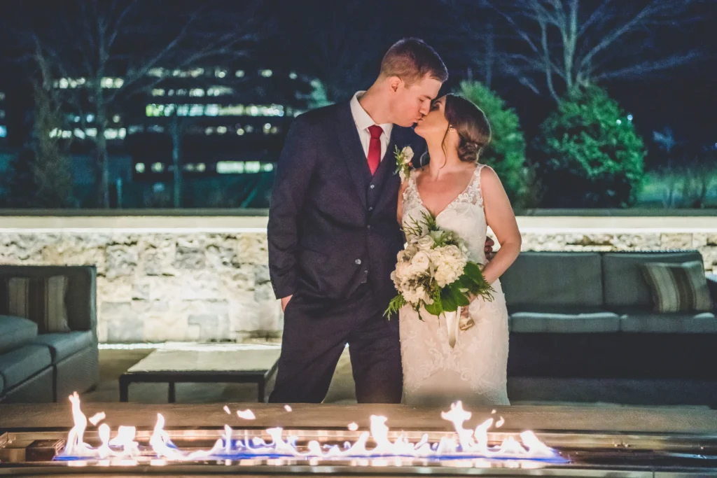 Bridal couple at American Beauty Events in Berkeley Heights, NJ
