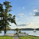 Waterfront wedding at North Shore House in Newton, NJ